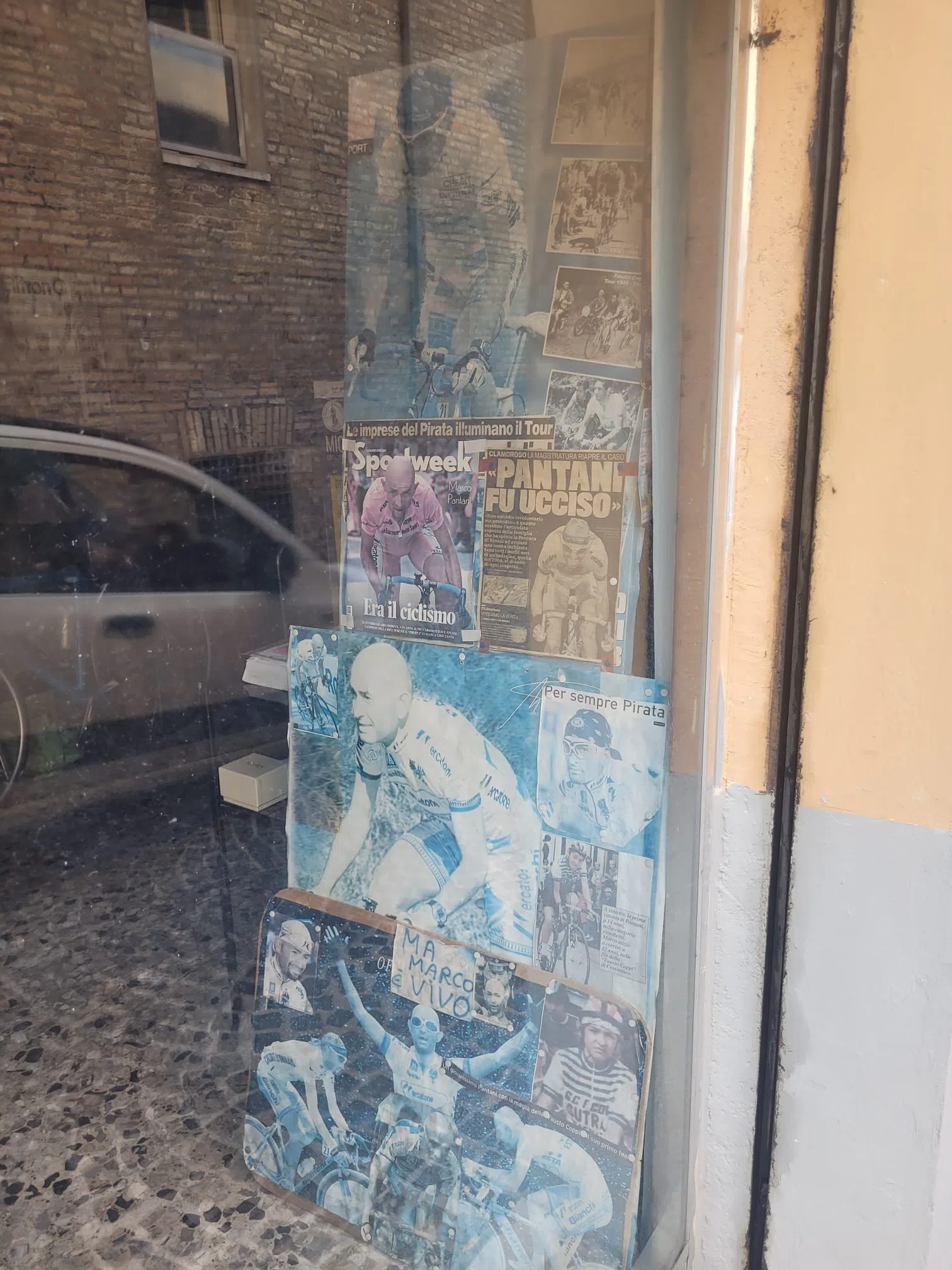 Pantani collage